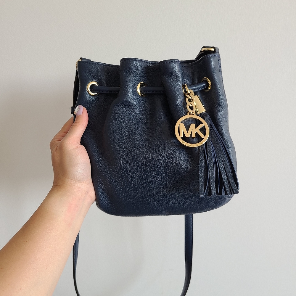 Michael Kors Navy Crossbody Shoulder Bag